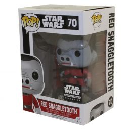 Funko POP! Star Wars Vinyl Bobble Figure - RED SNAGGLETOOTH #70 *Smuggler's Bounty Exclusive*