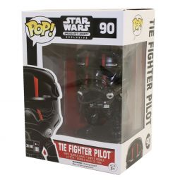 Funko POP! Star Wars Smuggler's Bounty Vinyl Bobble-Head - TIE FIGHTER PILOT (Red Stripes) #90 *EX*