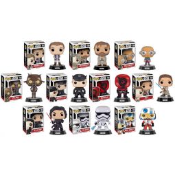 Funko POP! Star Wars The Force Awakens - Vinyl Bobbles - Series 3 - SET OF 10 Funko POP! Star Wars The Force Awakens - Vinyl Bobbles - Series 3 - SET OF 10