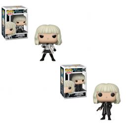Funko POP! Movies - Atomic Blonde Vinyl Figures - SET OF 2 LORRAINES (Black & White Coats) Funko POP! Movies - Atomic Blonde Vinyl Figures - SET OF 2 LORRAINES (Black & White Coats)