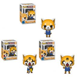 Funko POP! Animation - Aggretsuko Vinyl Figures - SET OF 3 AGGRETSUKOS (Pre-order Ships Feb) Funko POP! Animation - Aggretsuko Vinyl Figures - SET OF 3 AGGRETSUKOS (Pre-order Ships Feb)