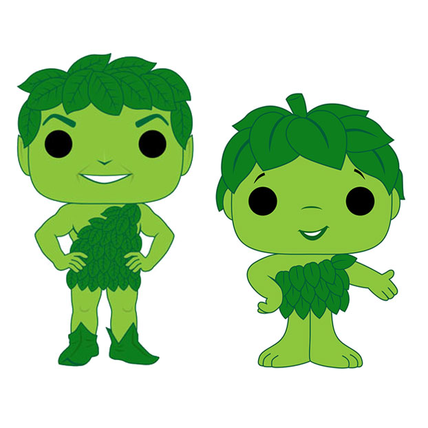 Funko POP! Ad Icons - Green Giant Vinyl Figures - SET OF 2 (Sprout & Green Giant)