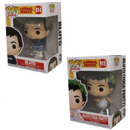 Funko POP! Movies - Animal House Vinyl Figures - SET OF 2 BLUTOS (Sweater & Toga)