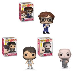 Funko POP! Movies - Austin Powers Vinyl Figures - SET OF 3 (Dr. Evil, Vanessa & Austin Powers) Funko POP! Movies - Austin Powers Vinyl Figures - SET OF 3 (Dr. Evil, Vanessa & Austin Powers)