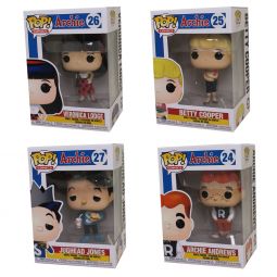 Funko POP! Comics - Archie Comics Vinyl Figures - SET OF 4 (Jughead, Betty, Veronica +1) Funko POP! Comics - Archie Comics Vinyl Figures - SET OF 4 (Jughead, Betty, Veronica +1)