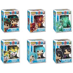 Funko POP! Animation - Bakugan Vinyl Figures - SET OF 6 (Skyress, Drago, Runo, Shun +2)