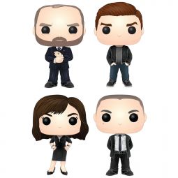 Funko POP! Television - Billions Vinyl Figures - SET OF 4 (Chuck, Bobby, Wendy & Taylor) Funko POP! Television - Billions Vinyl Figures - SET OF 4 (Chuck, Bobby, Wendy & Taylor)