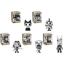 Funko POP! Games - Bendy and the Ink Machine S3 Vinyl Figures - SET OF 5 (Fisher, Piper +3) Funko POP! Games - Bendy and the Ink Machine S3 Vinyl Figures - SET OF 5 (Fisher, Piper +3)