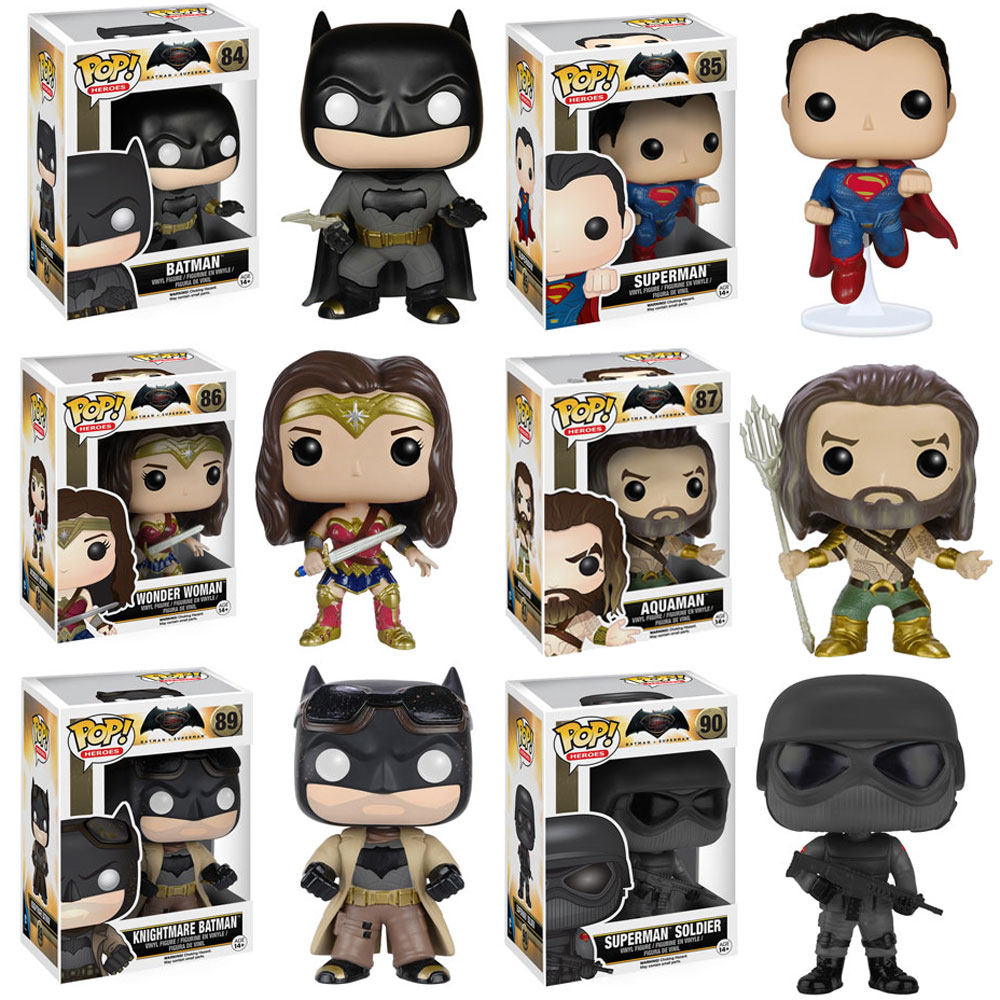 Funko POP! Movies - Batman v Superman - Vinyl Figures - SET OF 6