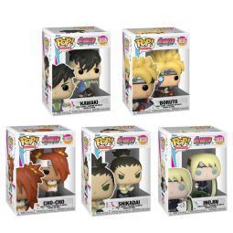 Funko POP! Animation - Boruto: Naruto Next Generations S2 Vinyl Figures - SET OF 5