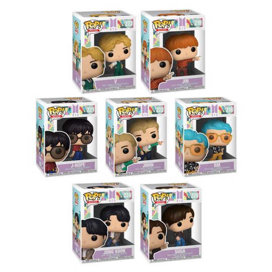 Jimin *Mint* Funko Pop Rocks: BTS In Stock Dynamite