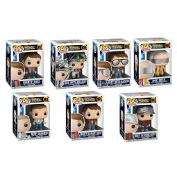 Funko POP! Movies - Back to the Future Vinyl Figures - SET OF 7 (Biff, 2 Docs & 4 Martys) Funko POP! Movies - Back to the Future Vinyl Figures - SET OF 7 (Biff, 2 Docs & 4 Martys)