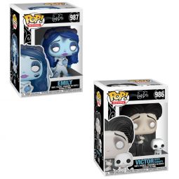 Funko POP! Movies - Corpse Bride Vinyl Figure - SET OF 2 (Emily & Victor)(Pre-order Ships TBD) Funko POP! Movies - Corpse Bride Vinyl Figure - SET OF 2 (Emily & Victor)(Pre-order Ships TBD)