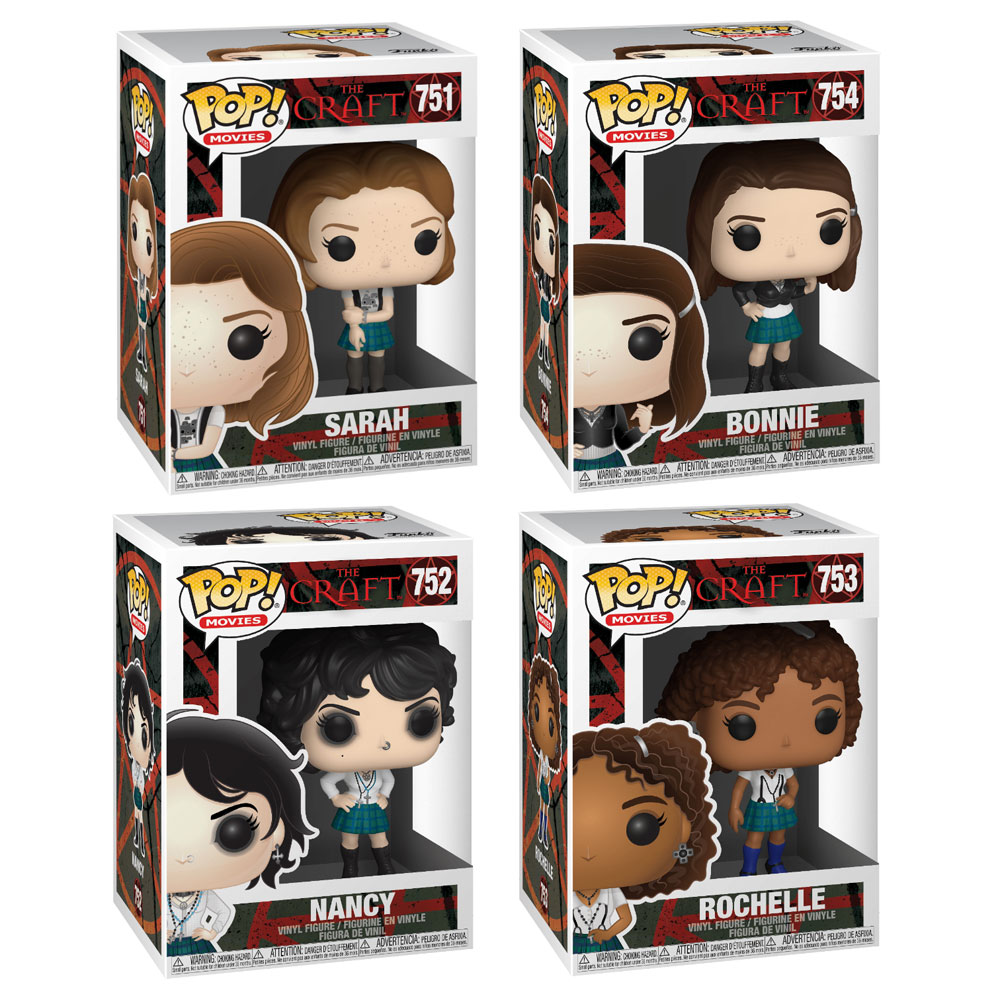 Funko POP! Movies - The Craft Vinyl Figures - SET OF 4 (Sarah, Nancy, Bonnie & Rochelle)