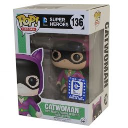 Funko POP! Heroes - DC Comics Legion of Collectors Vinyl Figure - CATWOMAN (Classic) #136 *Excl*