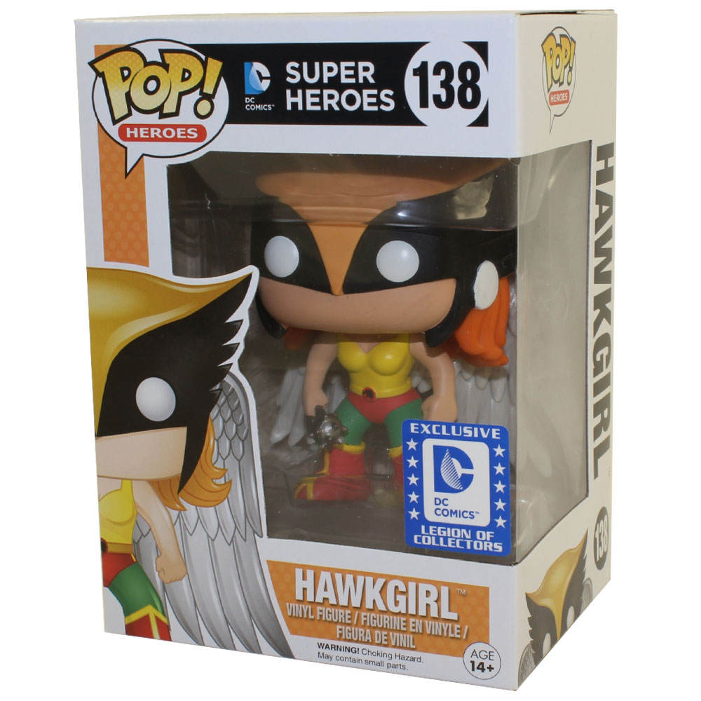 Funko POP! TV - DC Comics Legion of Collectors Vinyl Figure - HAWKGIRL #138 *Exclusive*