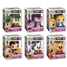 Funko POP! Disney - Alice in Wonderland 70th Anniversary Vinyl Figures - SET OF 6