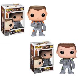 Funko POP! Movies - Vinyl Figures - Ender's Game - SET OF 2 (Ender & Petra)