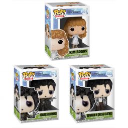 Funko POP! Movies - Edward Scissorhands Vinyl Figures - SET OF 3 (Kim & 2 Edwards)