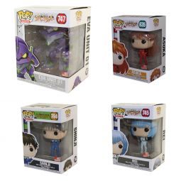 Funko POP! Animation - Evangelion Vinyl Figures - SET OF 4 (Shinji, Rei, Asuka +1) Funko POP! Animation - Evangelion Vinyl Figures - SET OF 4 (Shinji, Rei, Asuka +1)