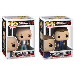 Funko POP! Movies - Fast & Furious 9 Vinyl Figures - SET OF 2 TORETTOS (Dom & Jakob)(Ships TBD) Funko POP! Movies - Fast & Furious 9 Vinyl Figures - SET OF 2 TORETTOS (Dom & Jakob)(Ships TBD)