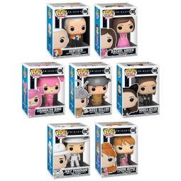 Funko POP! Television - Friends S3 Vinyl Figures - SET OF 7 (Gunther, Rachel, Joey +4) Funko POP! Television - Friends S3 Vinyl Figures - SET OF 7 (Gunther, Rachel, Joey +4)