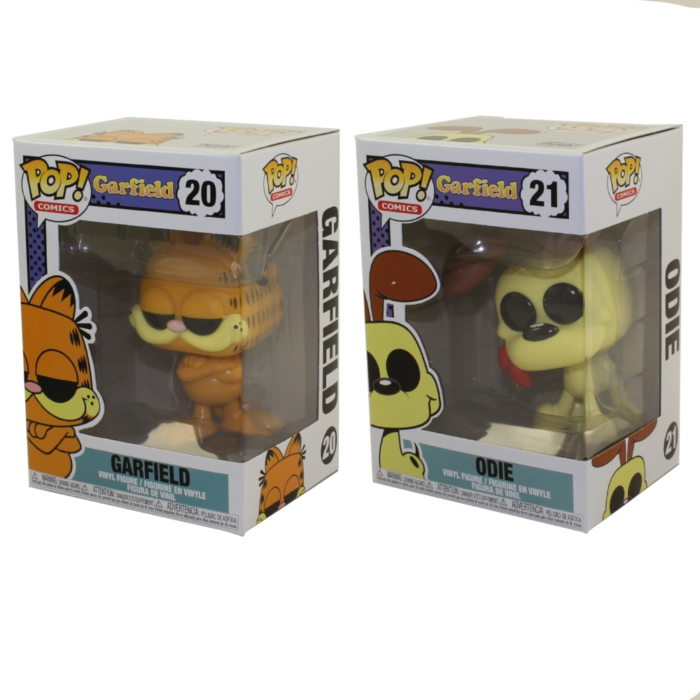 Funko POP! Comics - Garfield Vinyl Figures - SET OF 2 (Garfield & Odie)
