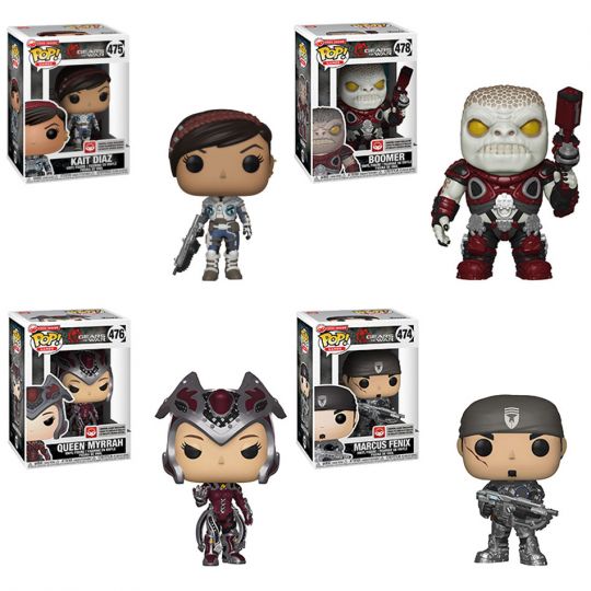 Action Figure 10635 Accessory Toys & Games Miscellaneous Funko POP Games: Gears of War Armored Kait