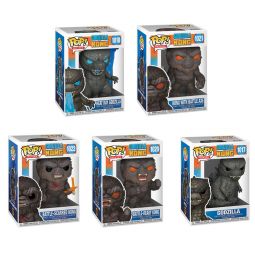 Funko POP! Movies - Godzilla vs. Kong Vinyl Figures - SET OF 5 (3 Kongs & 2 Godzillas) Funko POP! Movies - Godzilla vs. Kong Vinyl Figures - SET OF 5 (3 Kongs & 2 Godzillas)
