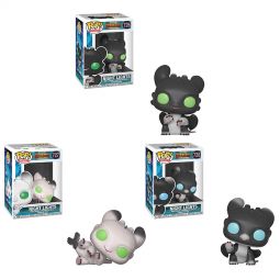 Funko POP! Movies - How to Train Your Dragon 3 S2 Vinyl Figures - SET OF 3 NIGHT LIGHTS (Ships March Funko POP! Movies - How to Train Your Dragon 3 S2 Vinyl Figures - SET OF 3 NIGHT LIGHTS (Ships March