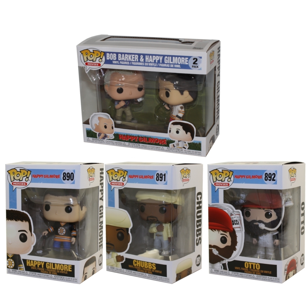 Funko POP! Movies - Happy Gilmore Vinyl Figures - SET OF 4 (5 Figures Total)