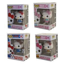 Funko POP! Sanrio - Hello Kitty Vinyl Figures - SET OF 4 HELLO KITTY (KBS, Classic +2) Funko POP! Sanrio - Hello Kitty Vinyl Figures - SET OF 4 HELLO KITTY (KBS, Classic +2)