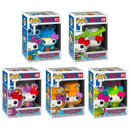 Funko POP! Sanrio - Hello Kitty Vinyl Figures - SET OF 5 KAIJUS (Sky, Land, Sea, Space +1) Funko POP! Sanrio - Hello Kitty Vinyl Figures - SET OF 5 KAIJUS (Sky, Land, Sea, Space +1)