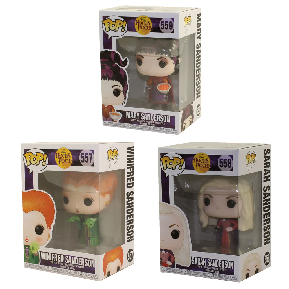 Funko POP! Disney - Hocus Pocus Vinyl Figures - SET OF 3 (Sarah, Winifred & Mary)