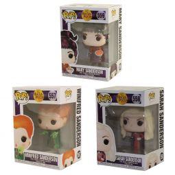 Funko POP! Disney - Hocus Pocus Vinyl Figures - SET OF 3 (Sarah, Winifred & Mary) Funko POP! Disney - Hocus Pocus Vinyl Figures - SET OF 3 (Sarah, Winifred & Mary)