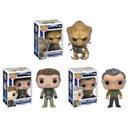 Funko POP! Independence Day 2 - Vinyl Figure - SET OF 3 (Jake, David & Alien)