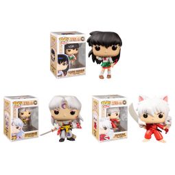 Funko POP! Animation - Inuyasha Vinyl Figures - SET OF 3 (Sesshomaru, Kagome +1) Funko POP! Animation - Inuyasha Vinyl Figures - SET OF 3 (Sesshomaru, Kagome +1)