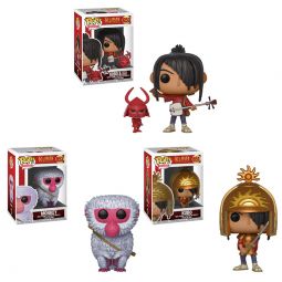 Funko POP! Movies - Kubo and the Two Strings Vinyl Figures - SET OF 3 (2 Kubos & Monkey)(Ships May) Funko POP! Movies - Kubo and the Two Strings Vinyl Figures - SET OF 3 (2 Kubos & Monkey)(Ships May)