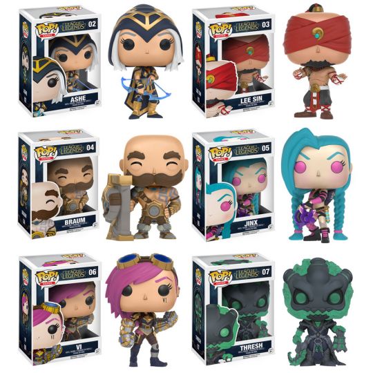 funko pop league of legends list