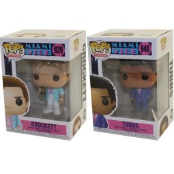 Funko POP! Television - Miami Vice Vinyl Figures - SET OF 2 (Crockett & Tubbs) Funko POP! Television - Miami Vice Vinyl Figures - SET OF 2 (Crockett & Tubbs)