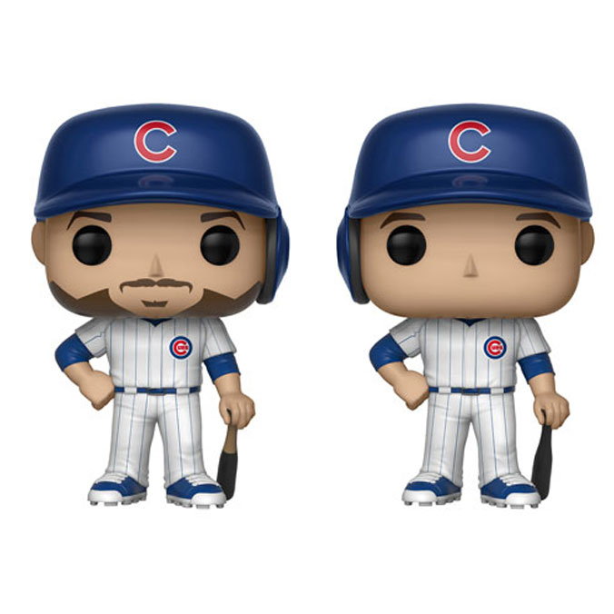 Funko POP! MLB Wave 3 Vinyl Figures - SET OF 2 CHICAGO CUBS (Kris Bryant & Anthony Rizzo)