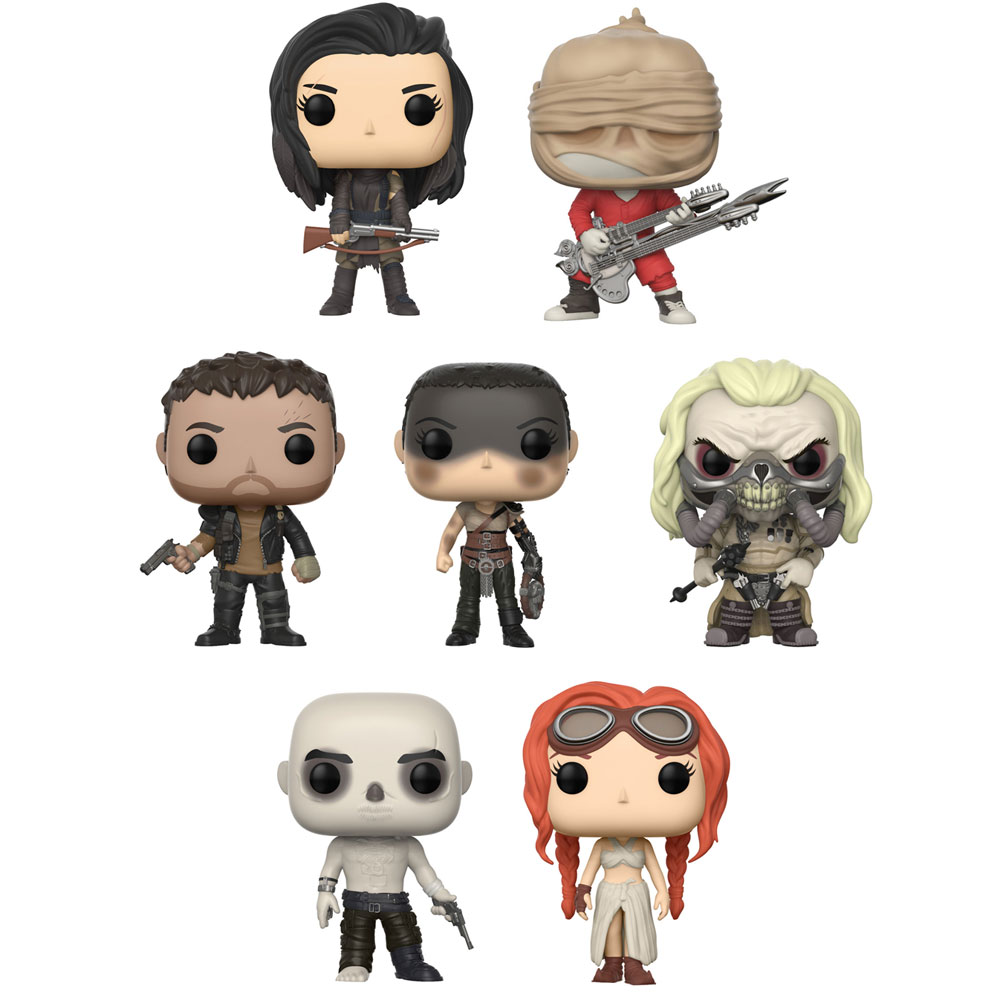 Funko POP! Movies - Mad Max Fury Road Vinyl Figures - SET OF 7