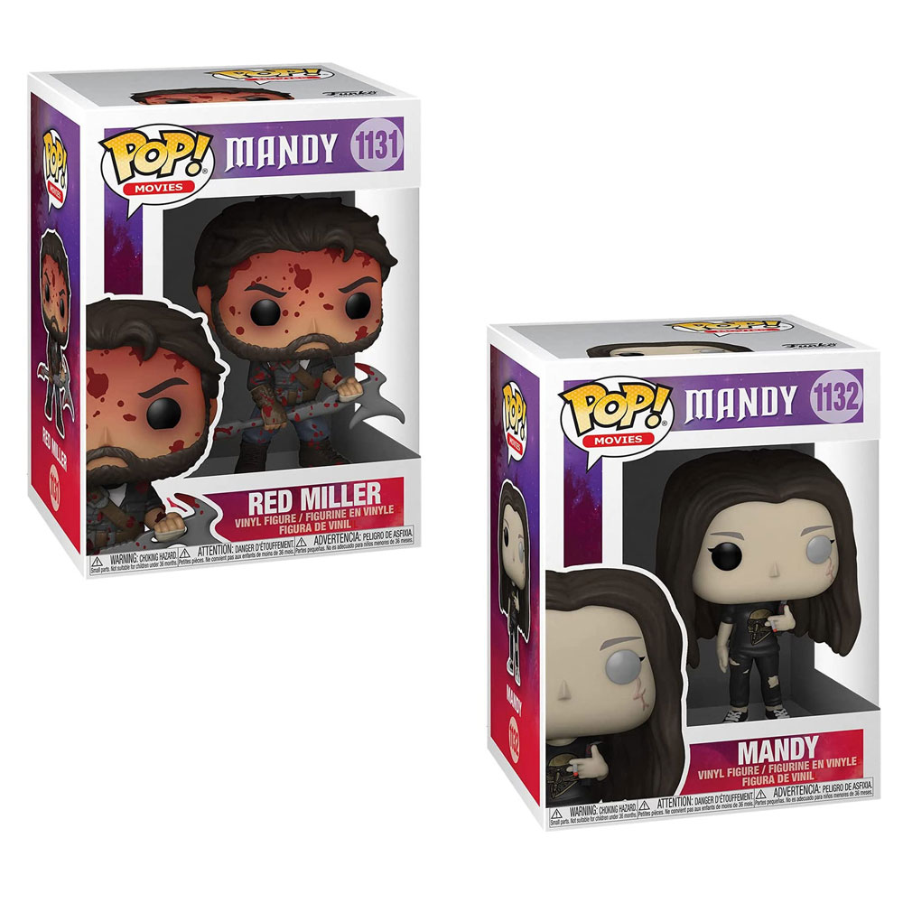 Funko POP! Movies - Mandy Vinyl Figures - SET OF 2 (Mandy & Red Miller)