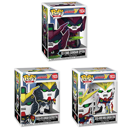 Funko POP! Plus - Mobile Suit Gundam Wing Vinyl Figures - SET OF 3 [Epyon, Deathscythe +1]