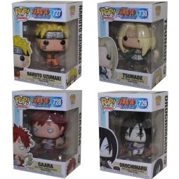 Funko POP! Animation - Naruto S3 Vinyl Figures - SET OF 4 (Gaara, Orochimaru +2) Funko POP! Animation - Naruto S3 Vinyl Figures - SET OF 4 (Gaara, Orochimaru +2)
