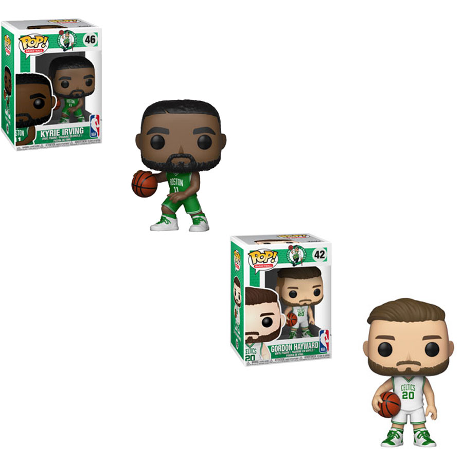 Funko POP! NBA Wave 4 - Vinyl Figures - SET OF 2 BOSTON CELTICS (Irving & Hayward)