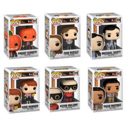 Funko POP! Television - The Office S5 Vinyl Figures - SET OF 6 (Dwight, Michael, Pam, Oscar +2)