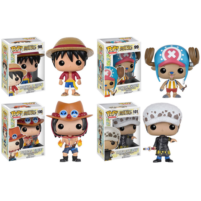 one piece funko pop set