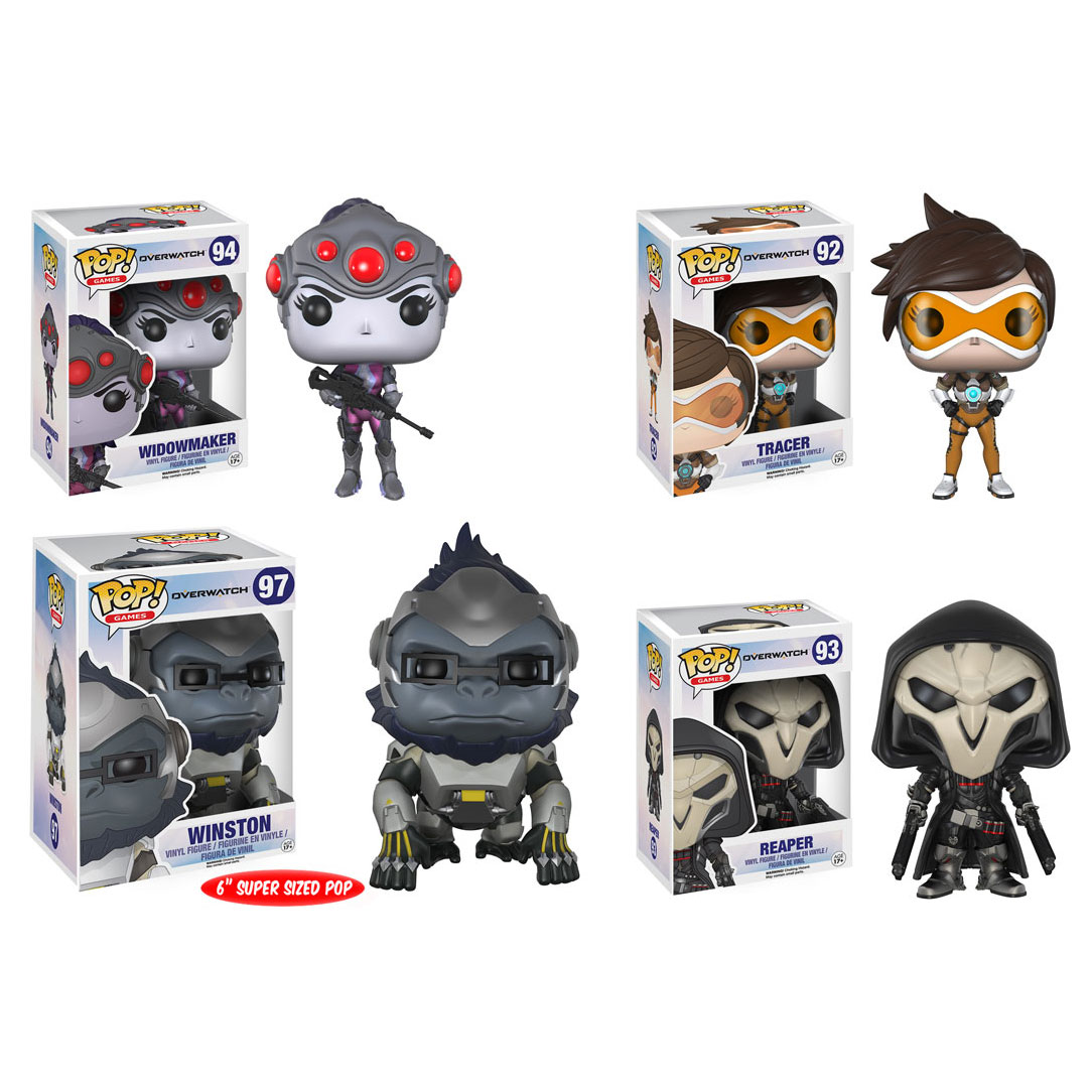 overwatch mini figures