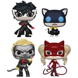 Funko POP! Games - Persona 5 Vinyl Figures - SET OF 4 (Joker, Mona, Skull & Panther) Funko POP! Games - Persona 5 Vinyl Figures - SET OF 4 (Joker, Mona, Skull & Panther)